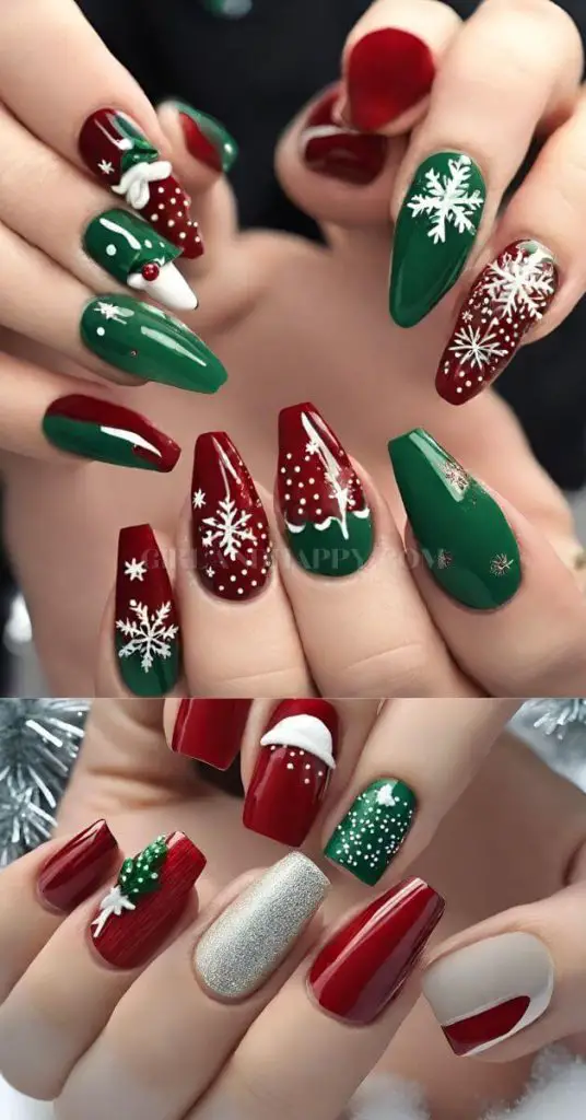 christmas nails design