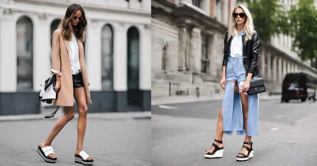 how to wear chunky platform sandals