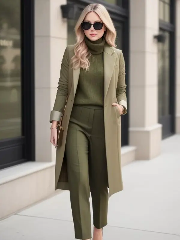 What Colors to Wear with Olive Green (30)